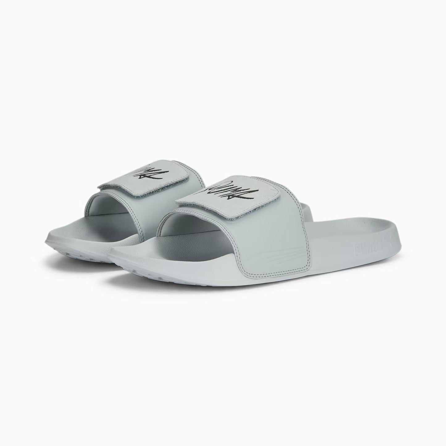 PUMA Men's Leadcat 2.0 Play Slides Grey.
