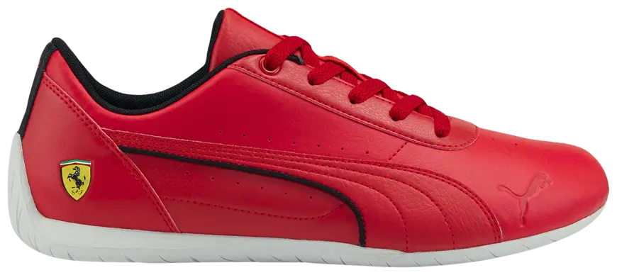 Puma Unisex Ferrari Neo Cat Sneaker, Black-Rosso Corsa,