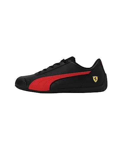 Puma Unisex Ferrari Neo Cat Sneaker, Black-Rosso Corsa,