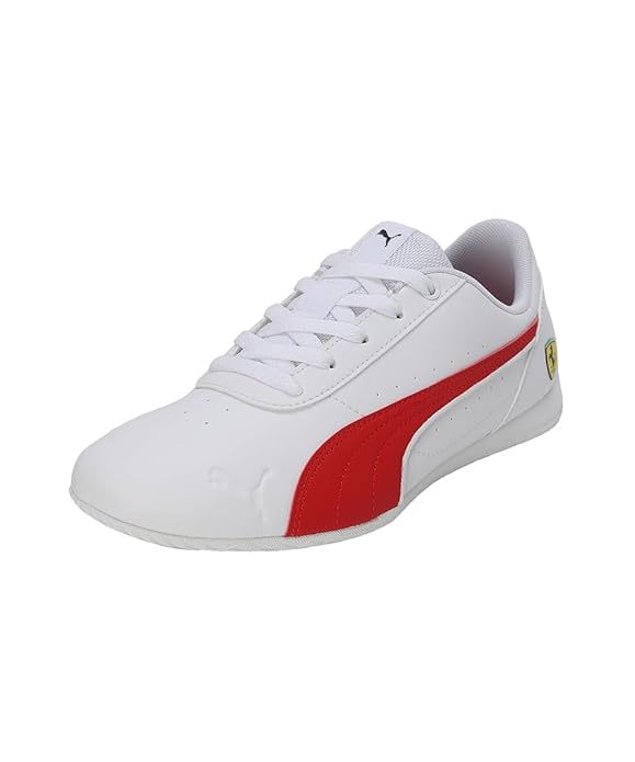 Puma Unisex Ferrari Neo Cat Sneaker, Black-Rosso Corsa,