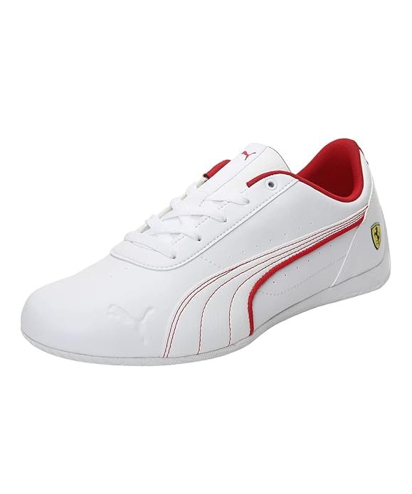 Puma Unisex Ferrari Neo Cat Sneaker, Black-Rosso Corsa,