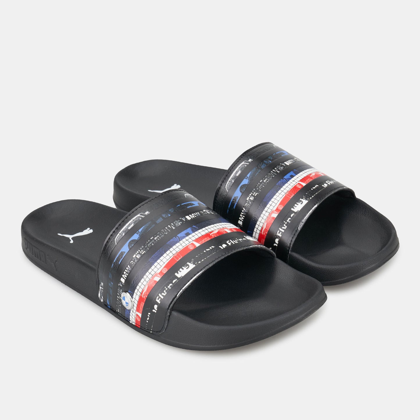 PUMA Men's BMW Motorsport Leadcat 2.0 Renegade Slides Black ...